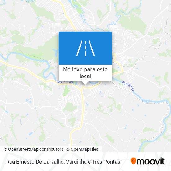 Rua Ernesto De Carvalho mapa