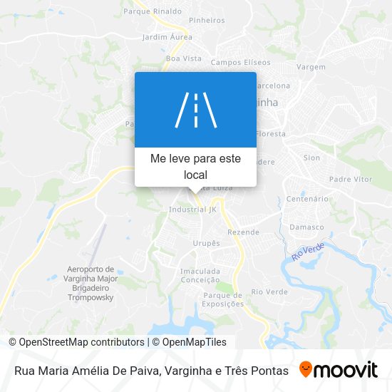 Rua Maria Amélia De Paiva mapa