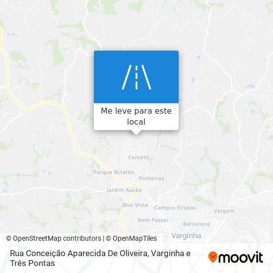 Rua Conceição Aparecida De Oliveira mapa