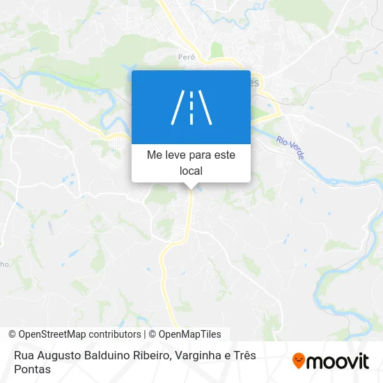Rua Augusto Balduino Ribeiro mapa