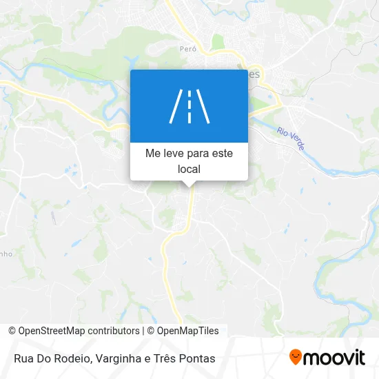 Rua Do Rodeio mapa