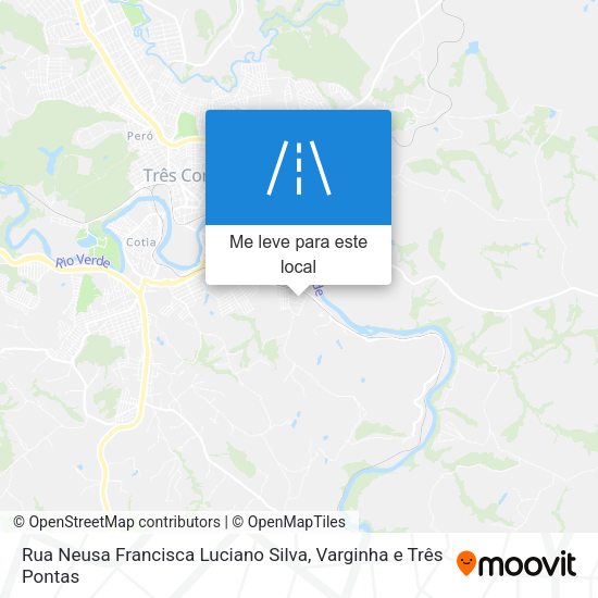 Rua Neusa Francisca Luciano Silva mapa