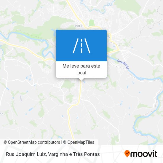 Rua Joaquim Luiz mapa