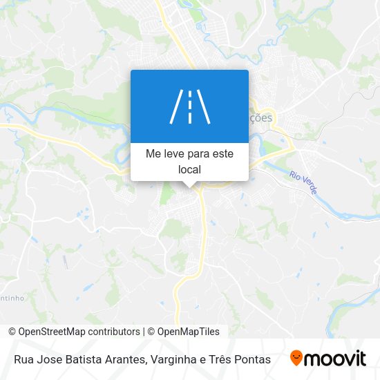 Rua Jose Batista Arantes mapa