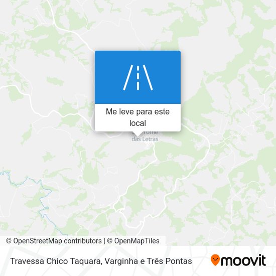 Travessa Chico Taquara mapa