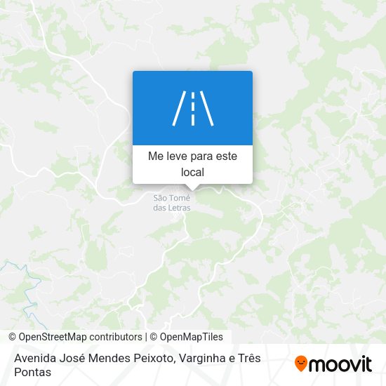 Avenida José Mendes Peixoto mapa