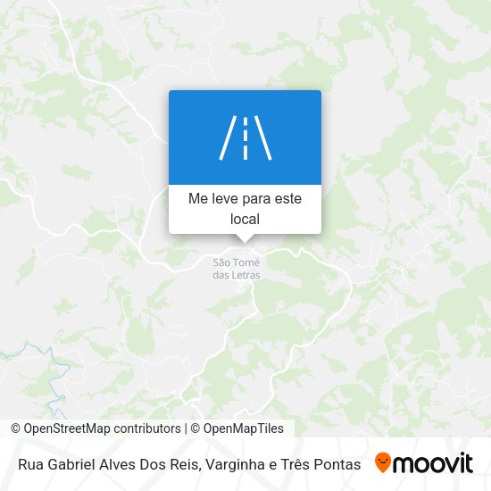 Rua Gabriel Alves Dos Reis mapa