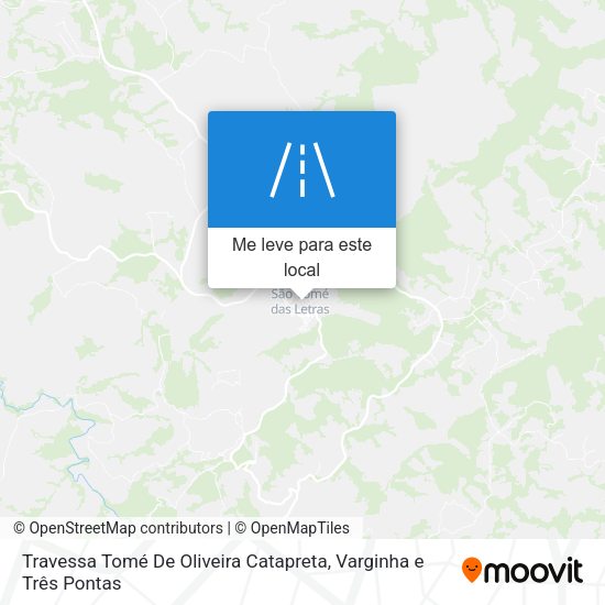 Travessa Tomé De Oliveira Catapreta mapa