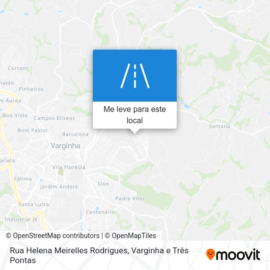 Rua Helena Meirelles Rodrigues mapa