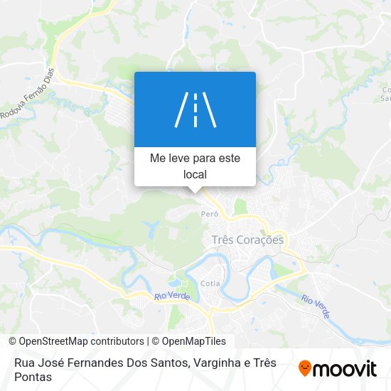Rua José Fernandes Dos Santos mapa