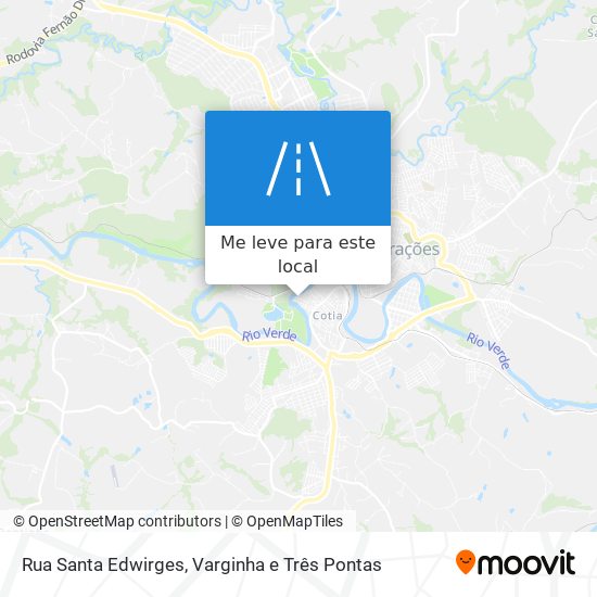 Rua Santa Edwirges mapa