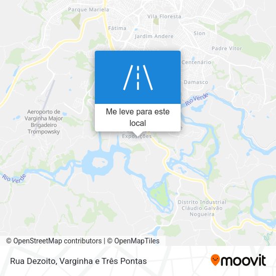 Rua Dezoito mapa