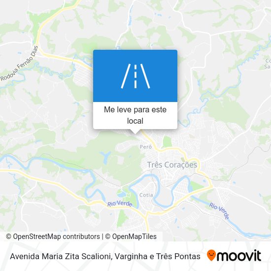 Avenida Maria Zita Scalioni mapa