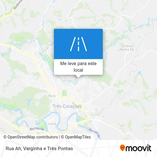Rua Ah mapa