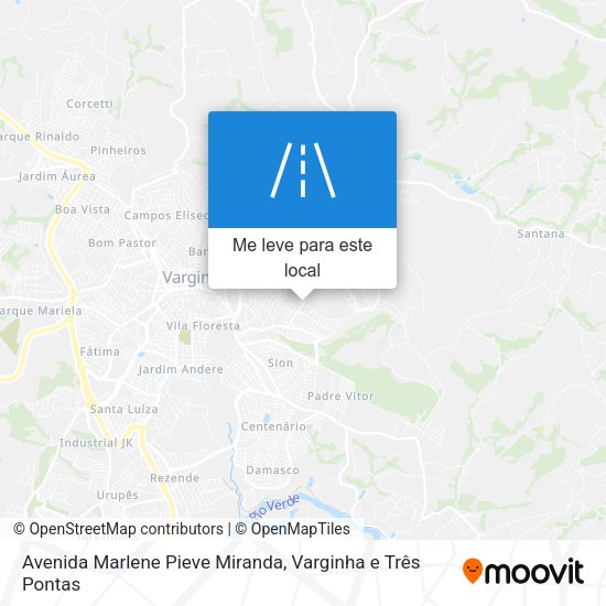 Avenida Marlene Pieve Miranda mapa