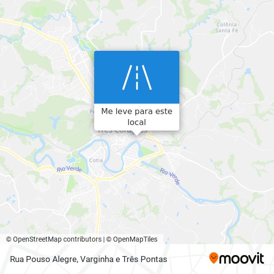 Rua Pouso Alegre mapa