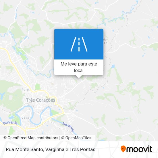 Rua Monte Santo mapa