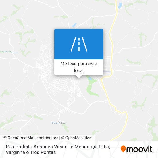 Rua Prefeito Aristides Vieira De Mendonça Filho mapa