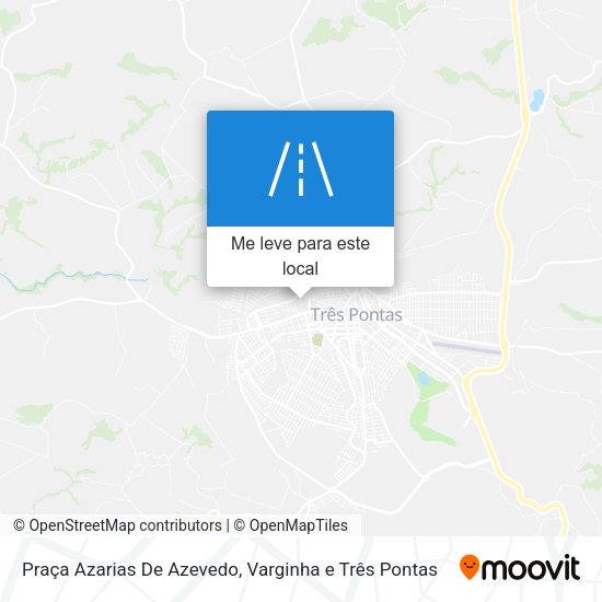 Praça Azarias De Azevedo mapa