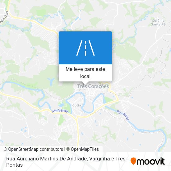Rua Aureliano Martins De Andrade mapa