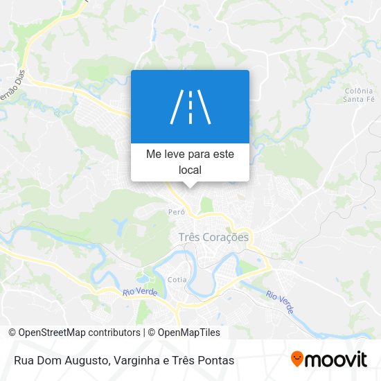 Rua Dom Augusto mapa