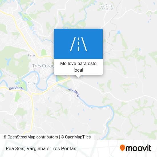 Rua Seis mapa