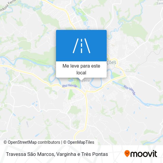 Travessa São Marcos mapa