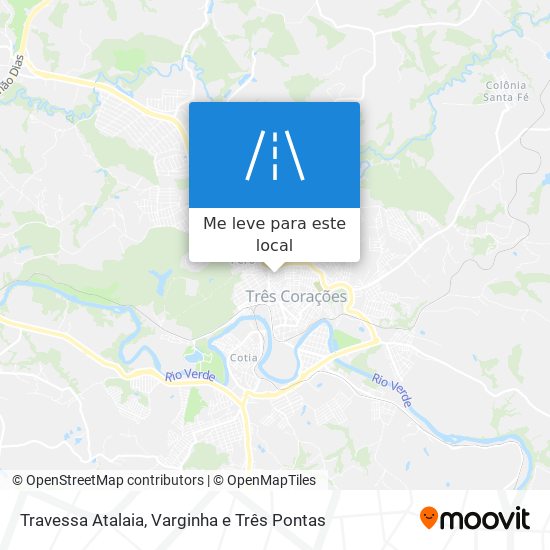 Travessa Atalaia mapa