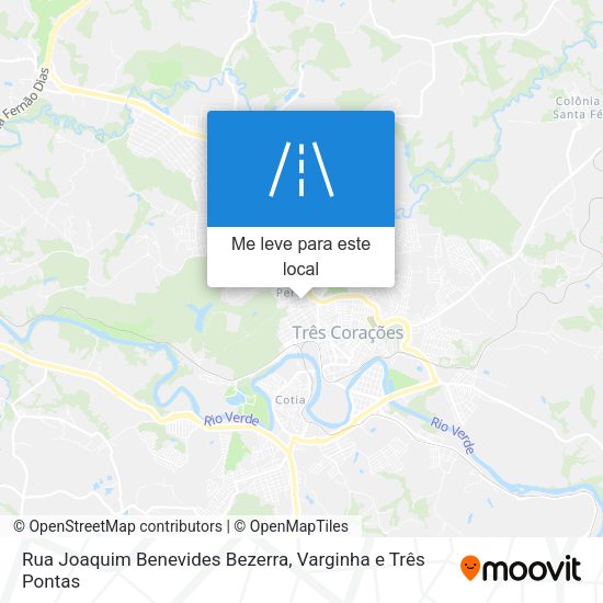 Rua Joaquim Benevides Bezerra mapa