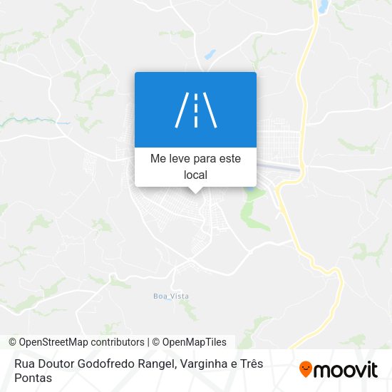 Rua Doutor Godofredo Rangel mapa
