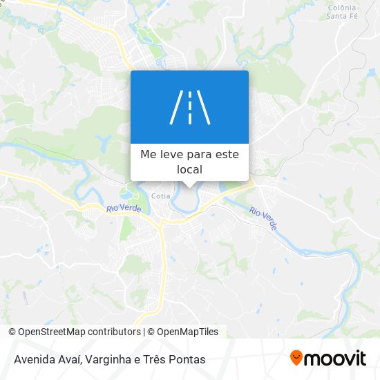 Avenida Avaí mapa