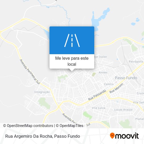 Rua Argemiro Da Rocha mapa