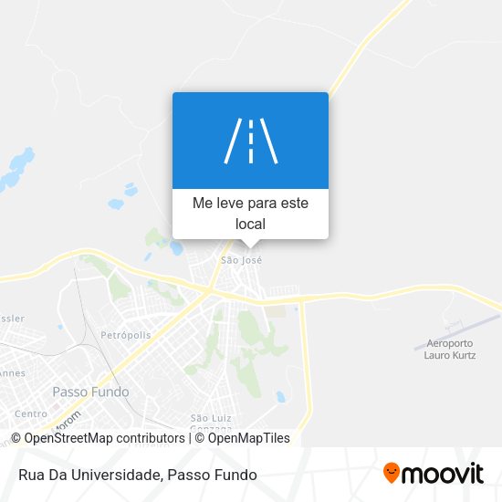 Rua Da Universidade mapa