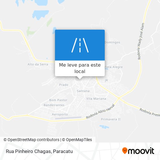 Rua Pinheiro Chagas mapa