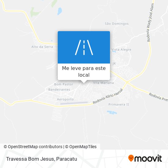 Travessa Bom Jesus mapa