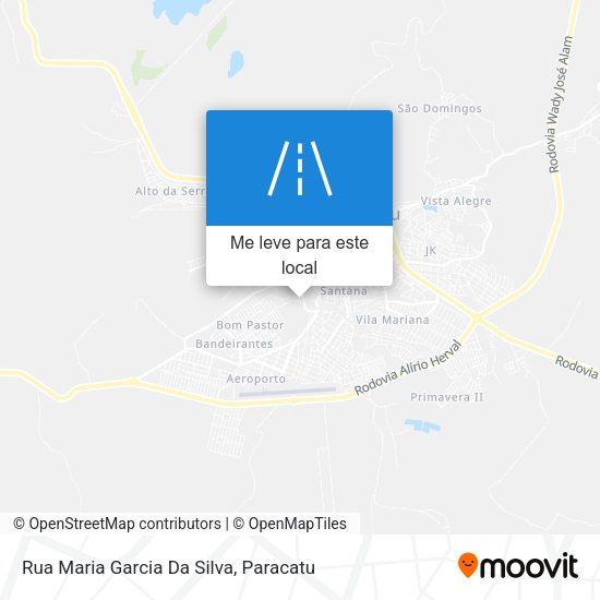 Rua Maria Garcia Da Silva mapa