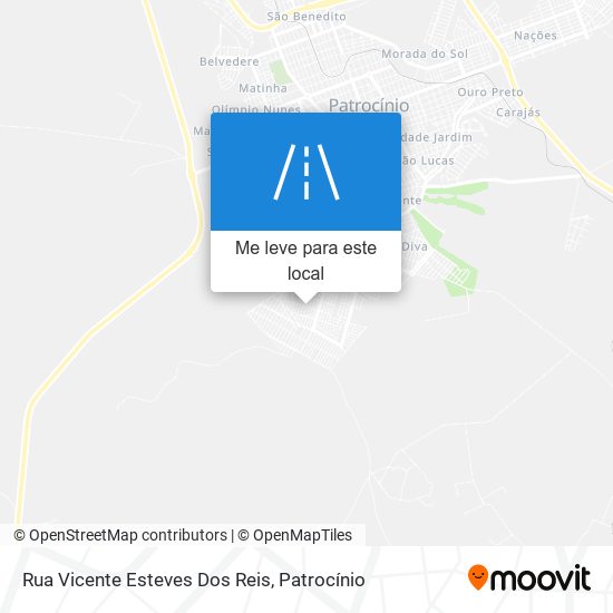 Rua Vicente Esteves Dos Reis mapa