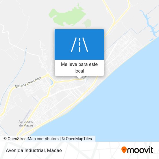 Avenida Industrial mapa