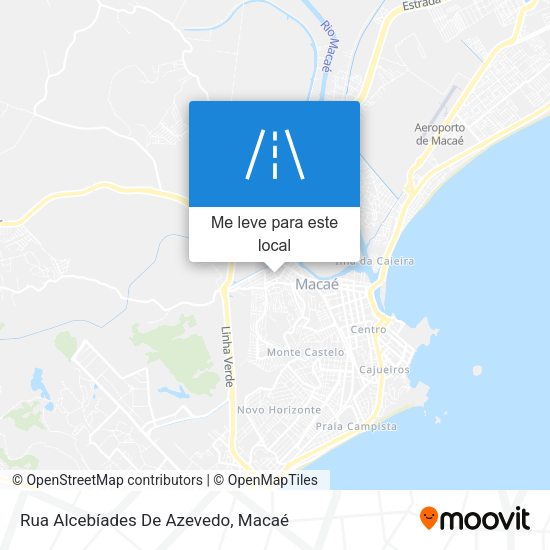Rua Alcebíades De Azevedo mapa