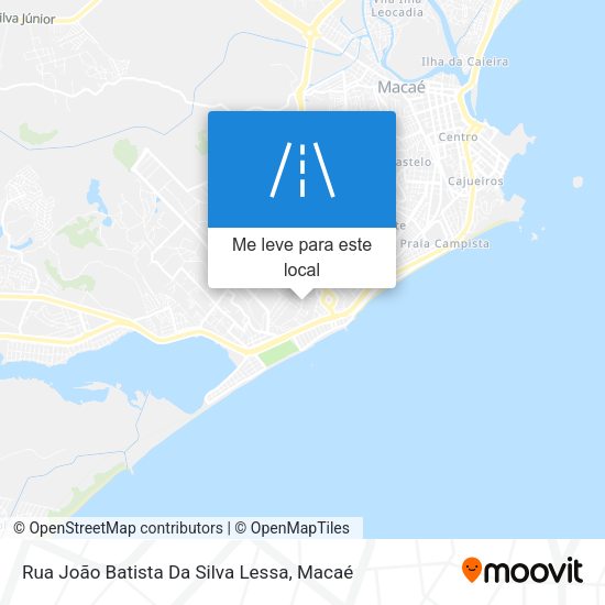Rua João Batista Da Silva Lessa mapa