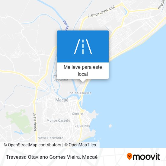 Travessa Otaviano Gomes Vieira mapa