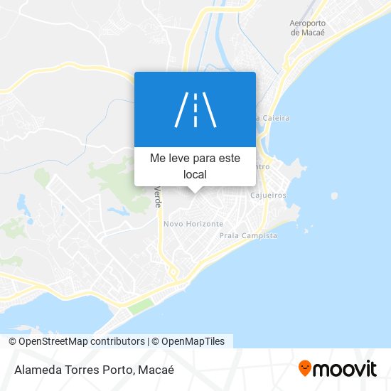 Alameda Torres Porto mapa