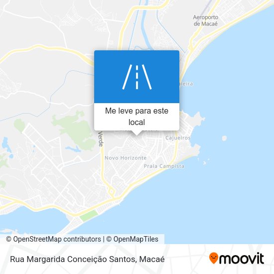 Rua Margarida Conceição Santos mapa