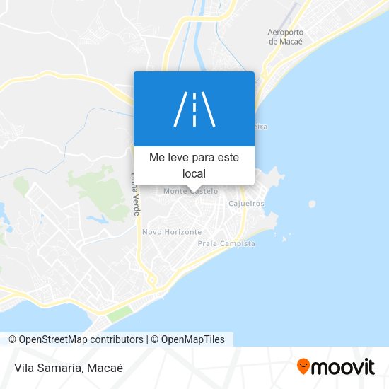 Vila Samaria mapa