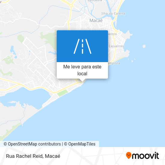 Rua Rachel Reid mapa