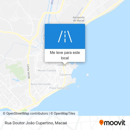 Rua Doutor João Cupertino mapa