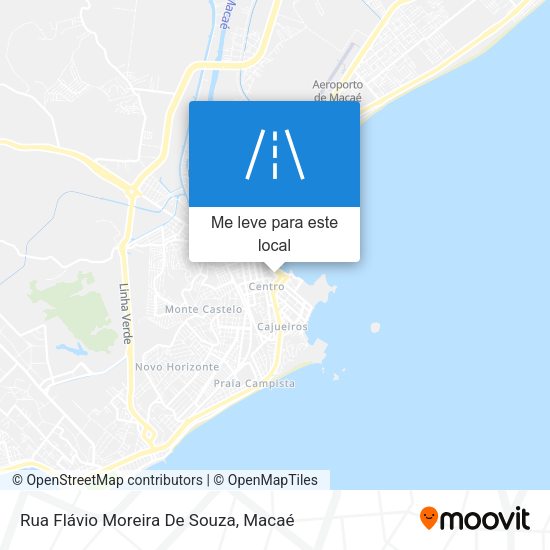Rua Flávio Moreira De Souza mapa