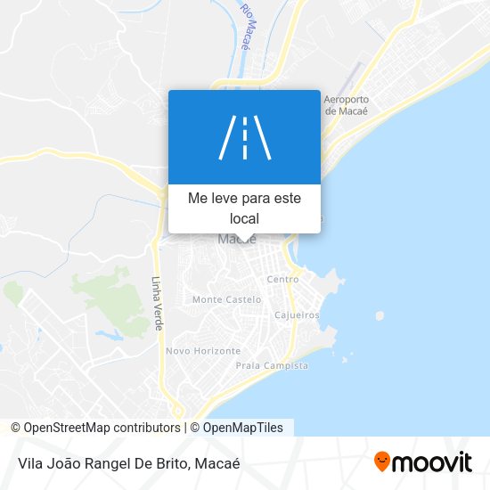 Vila João Rangel De Brito mapa