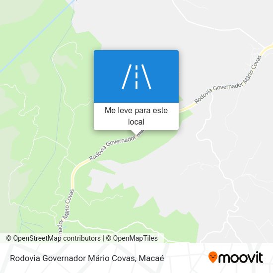 Rodovia Governador Mário Covas mapa