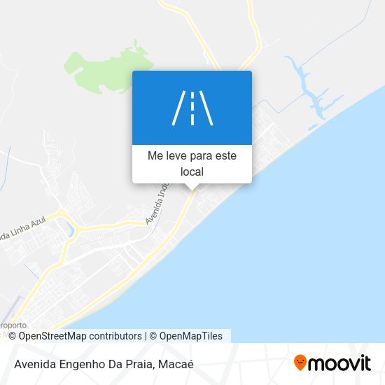 Avenida Engenho Da Praia mapa